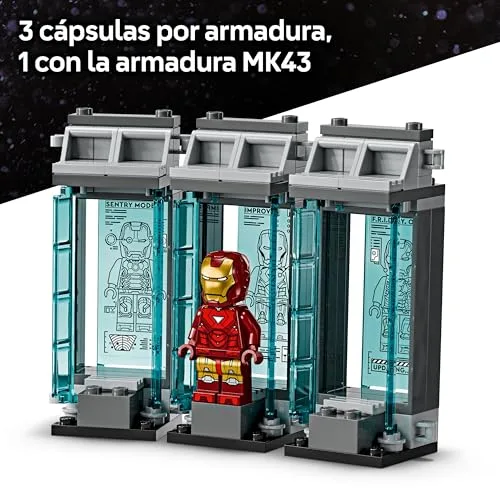 LEGO ▫️ Marvel Laboratório do Homem de Ferro: Sala das Armaduras 76315 3
