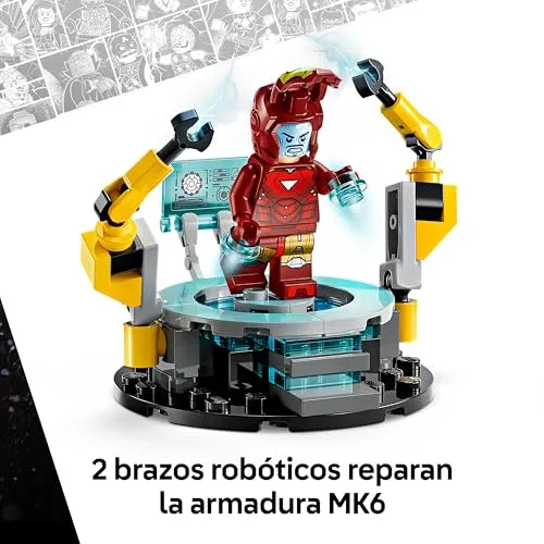 LEGO ▫️ Marvel Laboratório do Homem de Ferro: Sala das Armaduras 76315 4
