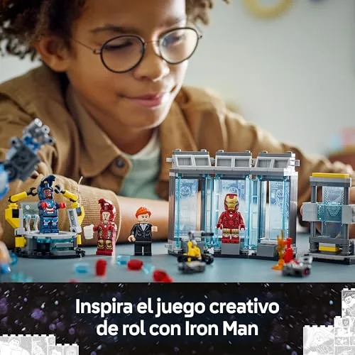 LEGO ▫️ Marvel Laboratório do Homem de Ferro: Sala das Armaduras 76315 6