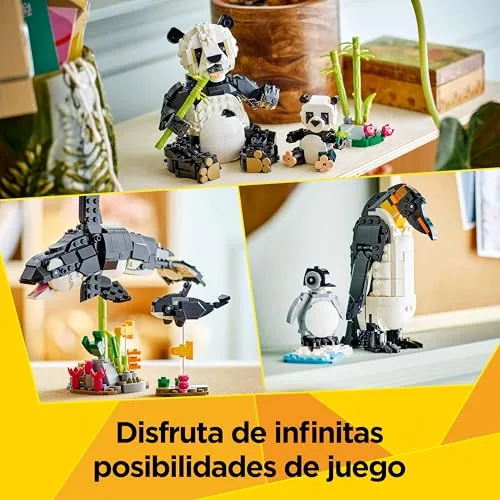 LEGO ▫️ Creator 3 em 1 Fauna Selvagem: Família de Pandas 31165 3