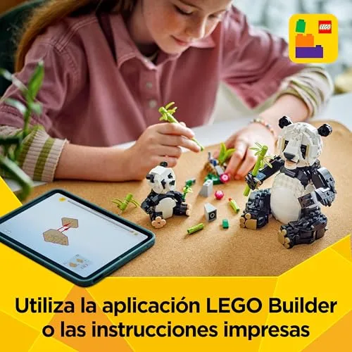 LEGO ▫️ Creator 3 em 1 Fauna Selvagem: Família de Pandas 31165 6
