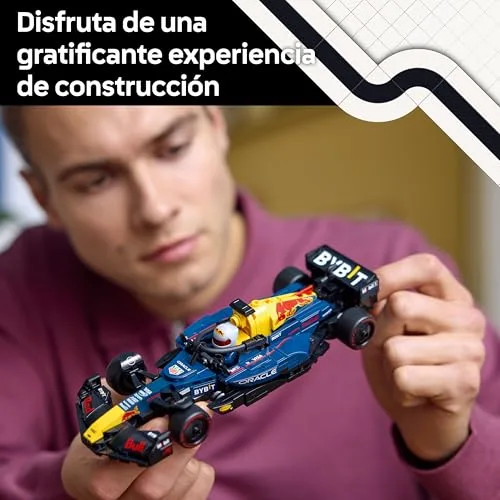 LEGO ▫️ Speed Champions Carro de Corrida Oracle Red Bull Racing RB20 F1 Modelos para Montar para Adultos com 1 Minifigura de Piloto de Fórmula 1, Presente para Homens e Mulheres Colecionadores 77243 4