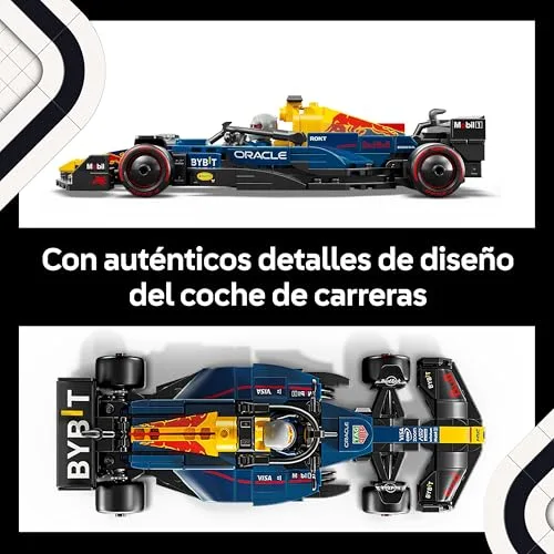 LEGO ▫️ Speed Champions Carro de Corrida Oracle Red Bull Racing RB20 F1 Modelos para Montar para Adultos com 1 Minifigura de Piloto de Fórmula 1, Presente para Homens e Mulheres Colecionadores 77243 5