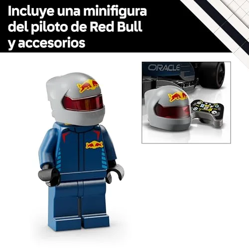 LEGO ▫️ Speed Champions Carro de Corrida Oracle Red Bull Racing RB20 F1 Modelos para Montar para Adultos com 1 Minifigura de Piloto de Fórmula 1, Presente para Homens e Mulheres Colecionadores 77243 6