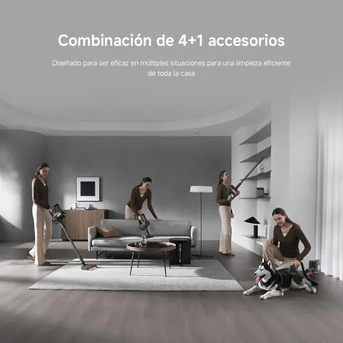 XIAOMI ▫️ Aspirador sem fios G20 MAX, sucção de 25 kPa / 180 AW, até 60 minutos de autonomia, filtragem de 99,9%, com ecrã LED, ideal para pisos duros, tapetes, pêlos de animais de estimação e carro 5