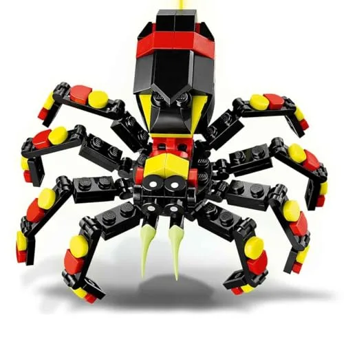 LEGO ▫️ Creator 3 em 1 Fauna Selvagem: Aranha Misteriosa 31159 4