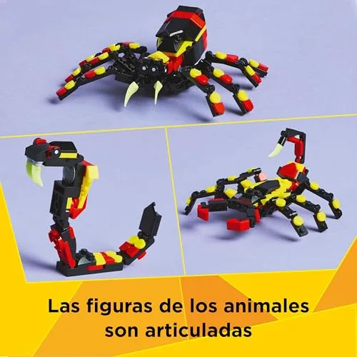 LEGO ▫️ Creator 3 em 1 Fauna Selvagem: Aranha Misteriosa 31159 5