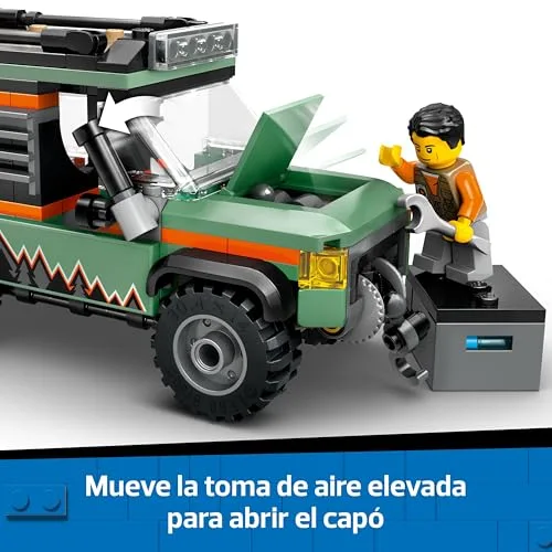 LEGO ▫️ City 4x4 Todo-o-terreno de Montanha 60447 4