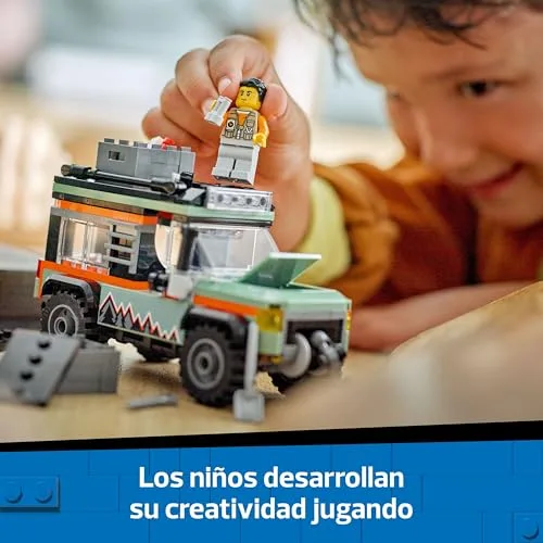 LEGO ▫️ City 4x4 Todo-o-terreno de Montanha 60447 5