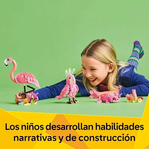 LEGO ▫️ Creator 3 em 1 Fauna Selvagem: Flamingo Rosa 31170 5