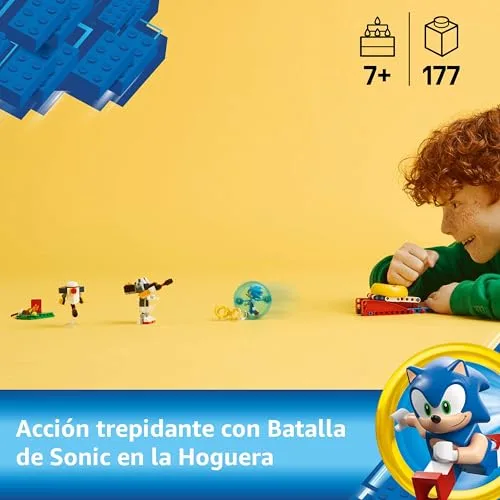 LEGO ▫️ Sonic The Hedgehog: A Batalha do Sonic na Fogueira 77001 2