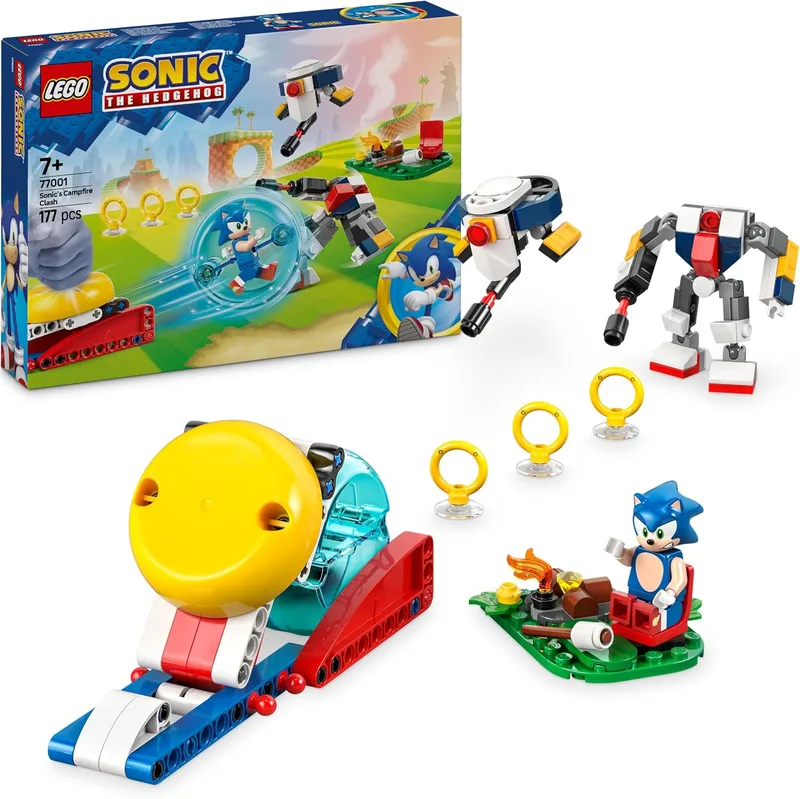 LEGO ▫️ Sonic The Hedgehog: A Batalha do Sonic na Fogueira 77001