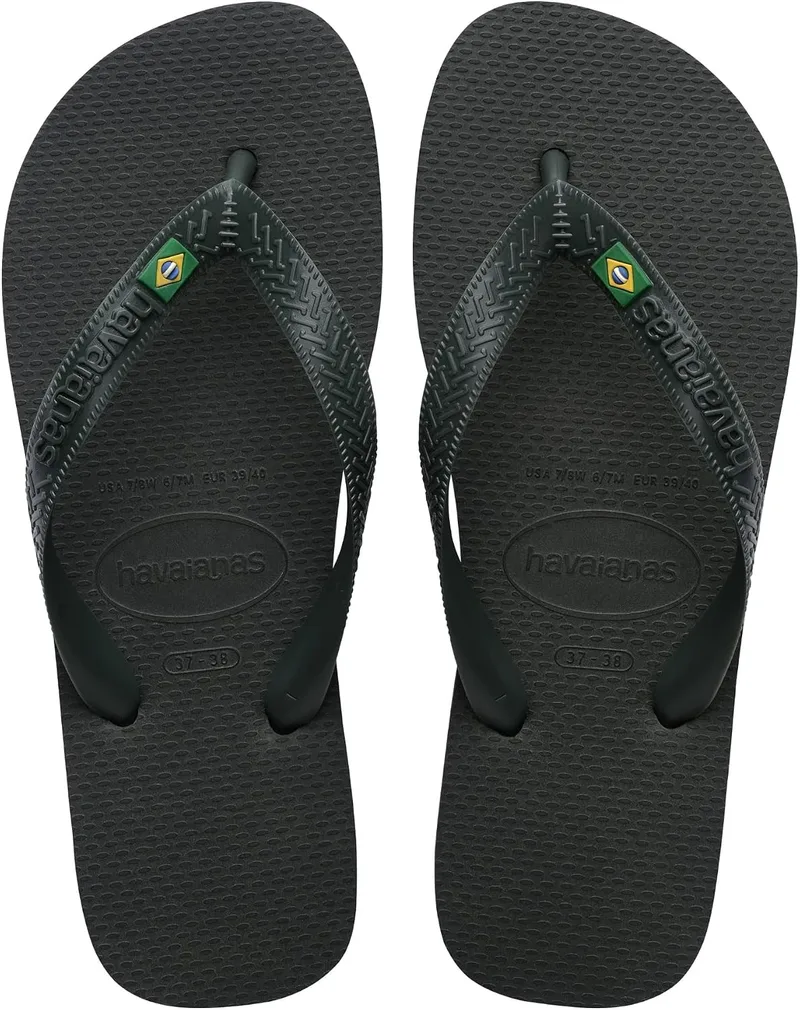 Havaianas ▫️ Top Brasil Unissexo para adultos - Chinelos