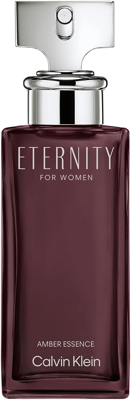 Calvin Klein ▫️ Eternity Amber Essence para Mulher | Fragrância feminina com essência de raiz de angélica e madeiras fumadas | Intensidade elevada | 50 ml