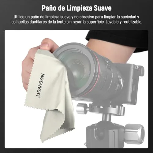 NEEWER ▫️ Kit de tampas para lentes de 67 mm (pacote de 2) 7
