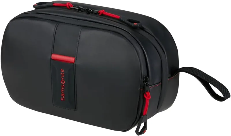 Samsonite ▫️ Paradiver Light Toilet Kit - Necessaire, 26 cm, Preto (Black)