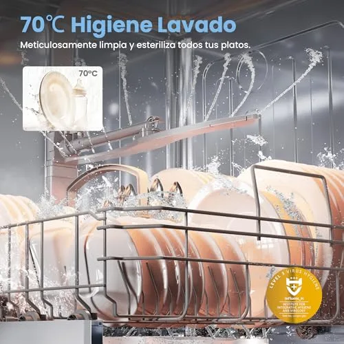 Comfee ▫️ ' CDWPF1201PW Máquina de lavar louça de 60 cm, instalação livre, 12 serviços, Wi-Fi 4