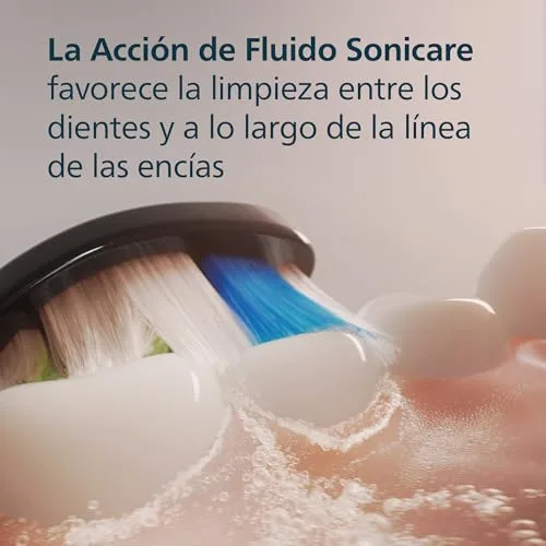 PHILIPS ▫️ Sonicare W2 Optimal White, cabeças de escova de dentes de substituição originais, pretas, embalagem de 4, HX6064/88 5