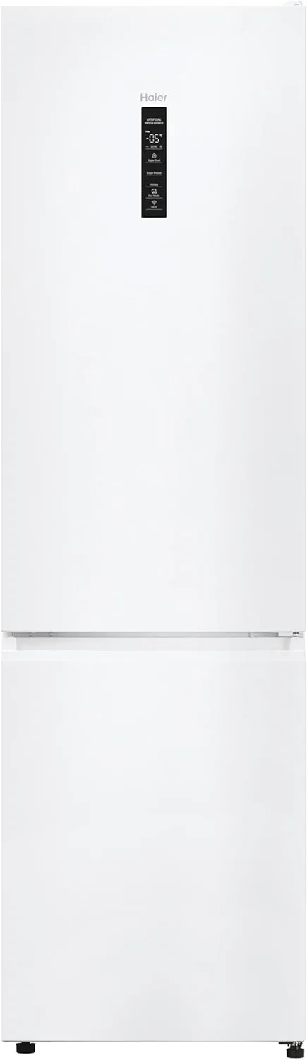 Haier ▫️ 2D Série 60 5 Pro HDPW5620CNPW - Frigorífico Combi, Wi-Fi, Funções inteligentes, 406 L, My Zone, Gaveta Humidity Zone, Total No Frost, Largura 59,5 cm, Motor Inverter, Luz LED, Branco