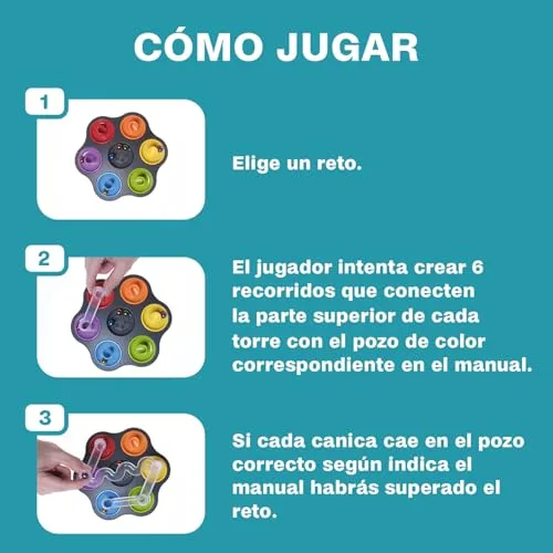 SmartGames ▫️ Conexão de Bolinhas | Quebra-cabeças para crianças e adultos com 80 desafios e 6 bolinhas | Jogos para crianças a partir dos 8 anos | Jogos educativos para jogar sozinho 3