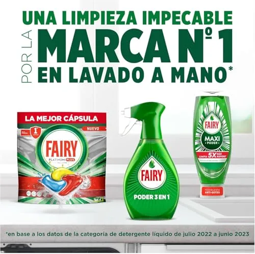 FAIRY ▫️ Original TodoEm1 Cápsulas para Máquina de Lavar Louça com Aroma a Limão, 5x41 Cápsulas 7