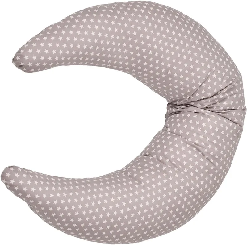 Thermobaby ▫️ Almofada de maternidade e amamentação 100% algodão - Lavável - Almofada de amamentação - Almofada de gravidez - Apoio para as costas, ancas e pernas da mãe