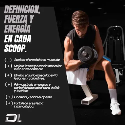 Healthy FUSION ▫️ Proteína de soro de leite | Proteína em pó com colagénio, magnésio e aminoácidos | Aumenta a massa muscular | Contribui para o desenvolvimento e a recuperação muscular | Proteína de fácil digestão | Sabor a baunilha, 1 kg 3