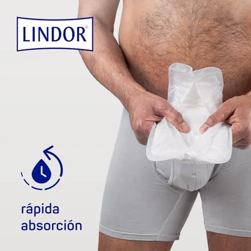 LINDOR ▫️ Men Super Protetores para Incontinência, 14 unidades 4