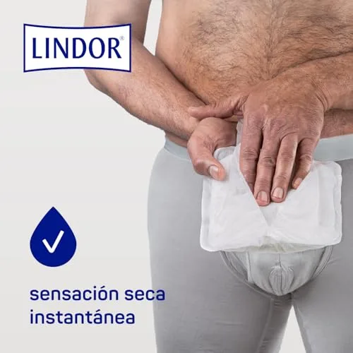 LINDOR ▫️ Men Super Protetores para Incontinência, 14 unidades 5