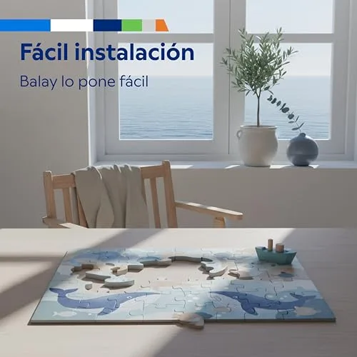 Balay ▫️ Placa de indução, 80 cm, 4 bicos, preta, 3EB985LH 6