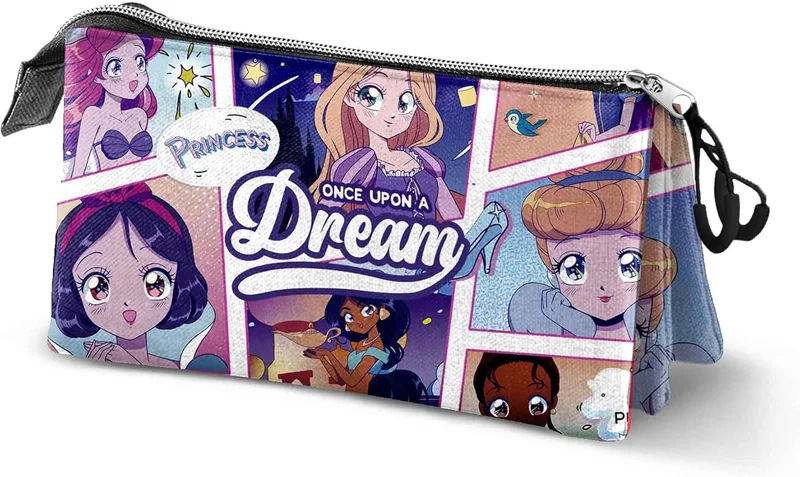 Disney ▫️ Estojo com três compartimentos Estojo com três compartimentos, tamanho único