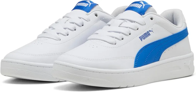 PUMA ▫️ Ténis Court Classic Clean Jr. Unissexo para Adultos