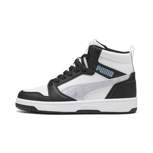 PUMA ▫️ Ténis Rebound V6 Mid Space Belle Jr. para menina 3