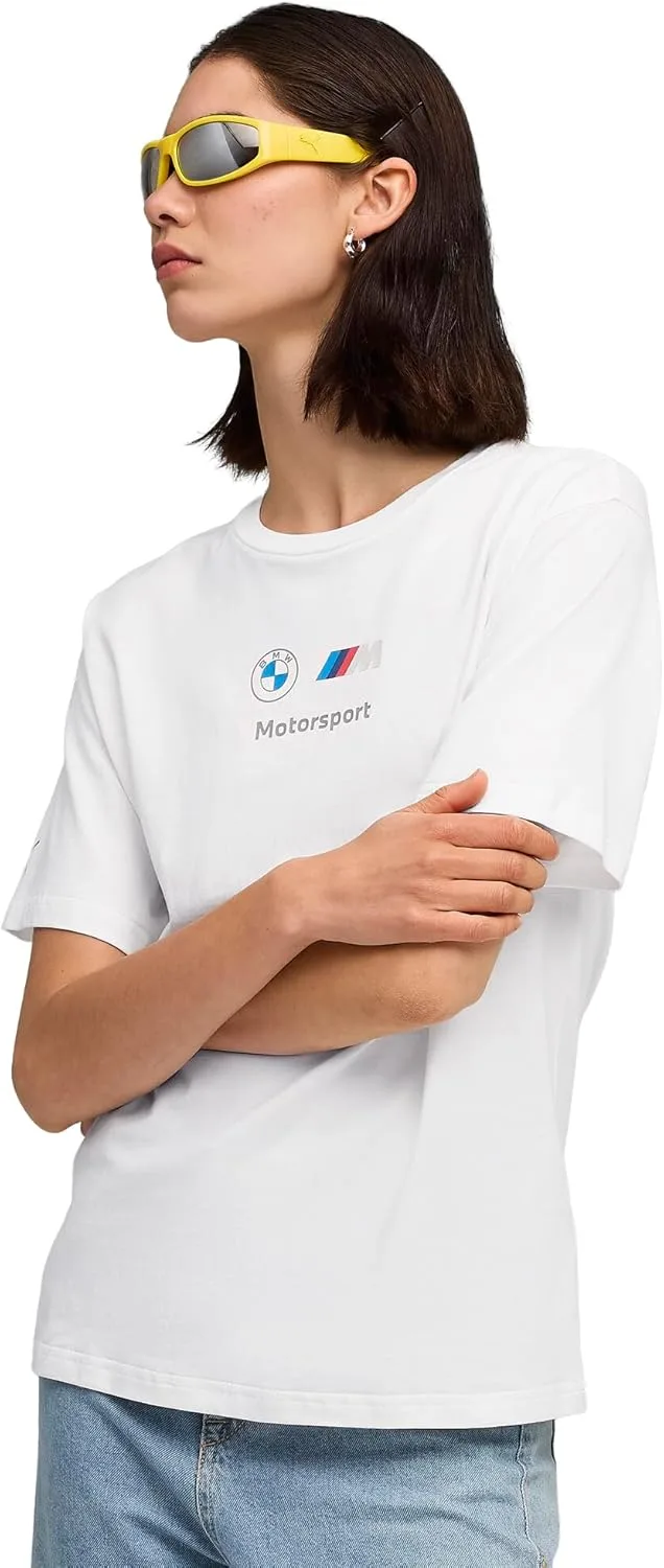 PUMA ▫️ T-shirt BMW MMS Wmn ESS+ Logo II T-Shirts para mulher