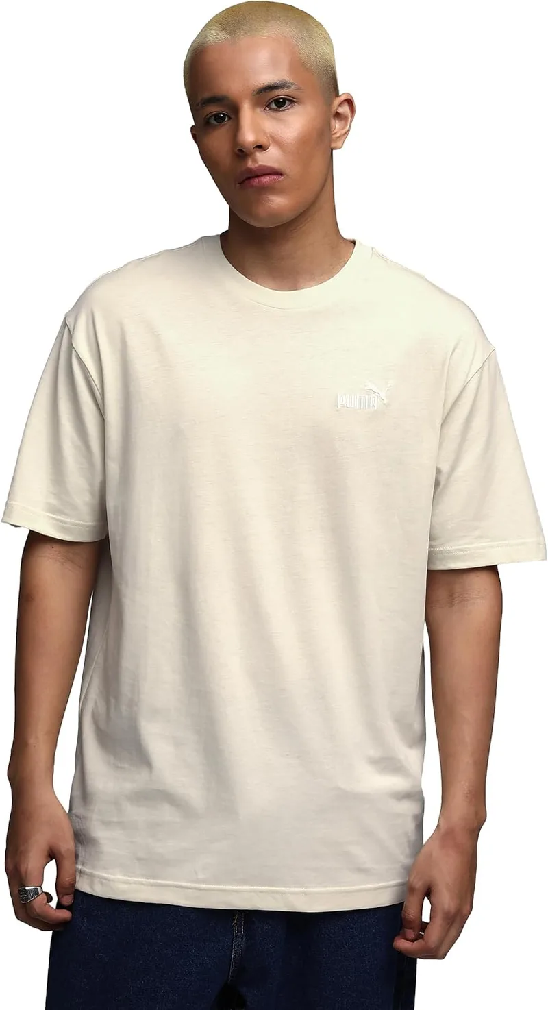PUMA ▫️ ESS Relaxed Small No, 1 Logo tee T-shirts para homem