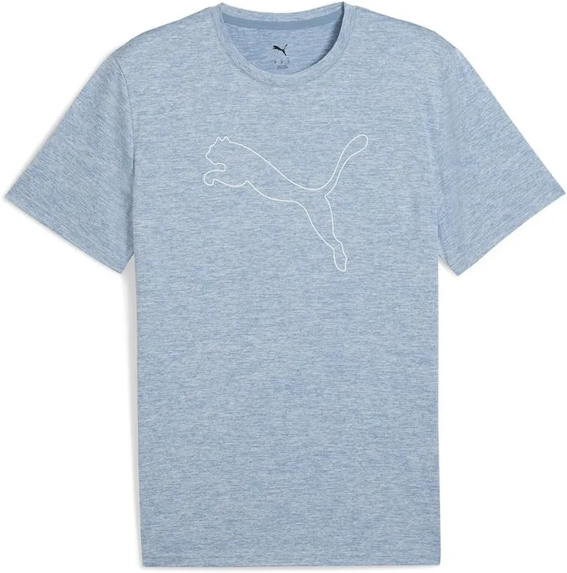 PUMA ▫️ T-shirt M Tad Essential Heather Cat (CF Large Cat) T-Shirts Unissexo para adultos