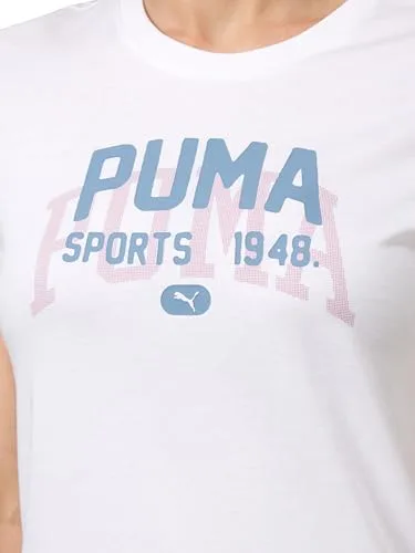 PUMA ▫️ Camisola Graphic Varsity - Camisolas unissexo para adulto (pacote de 1) 3
