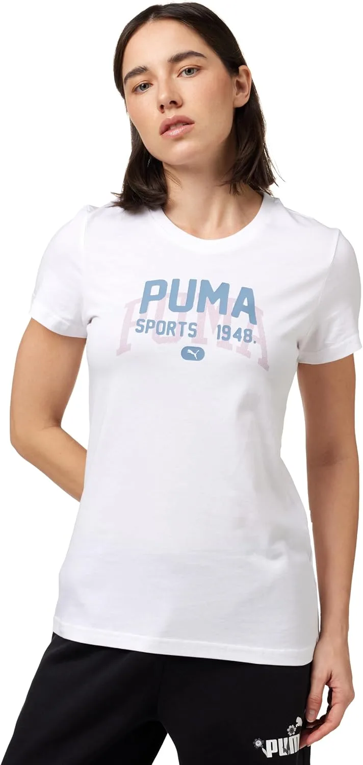 PUMA ▫️ Camisola Graphic Varsity - Camisolas unissexo para adulto (pacote de 1)