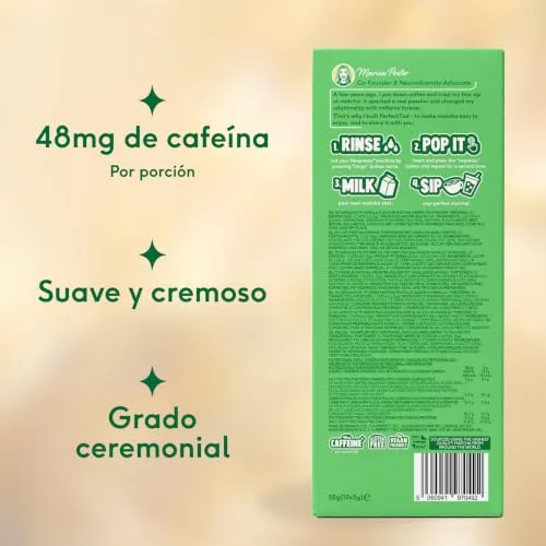 Perfect Ted ▫️ PerfectTed Cápsulas de Matcha com Baunilha, Compatíveis com Nespresso (60 unidades) 2