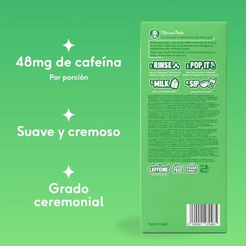 Perfect Ted ▫️ PerfectTed Cápsulas de Matcha Original, compatíveis com Nespresso (60 unidades) 2