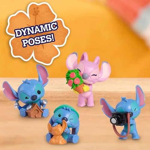 Just Play ▫️ Figuras colecionáveis da Disney Stitch «Es Tan Stitch» - Série 2, estatueta surpresa estilizada de 5 cm, brinquedos para crianças a partir dos 3 anos 3