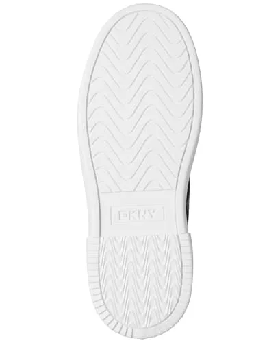 DKNY ▫️ Ténis Bradley com logótipo, plataforma e atacadores, Ténis de senhora 4