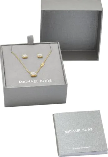 Michael Kors ▫️ Conjunto de joias para mulher, com pedras semipreciosas, composto por colar e brincos 2