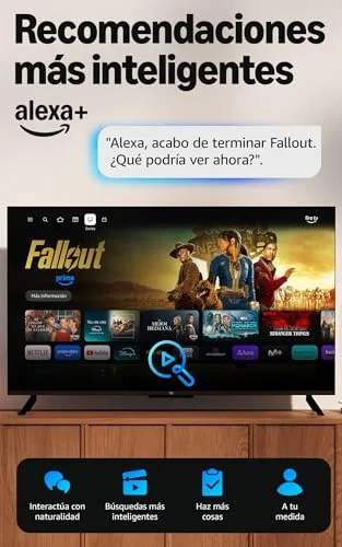 Amazon ▫️ Fire TV Stick HD (última geração), com televisão em direto gratuita, comando por voz com a Alexa, alimentação direta a partir da sua televisão e configuração fácil; encontre séries mais rapidamente com a Alexa+ 5