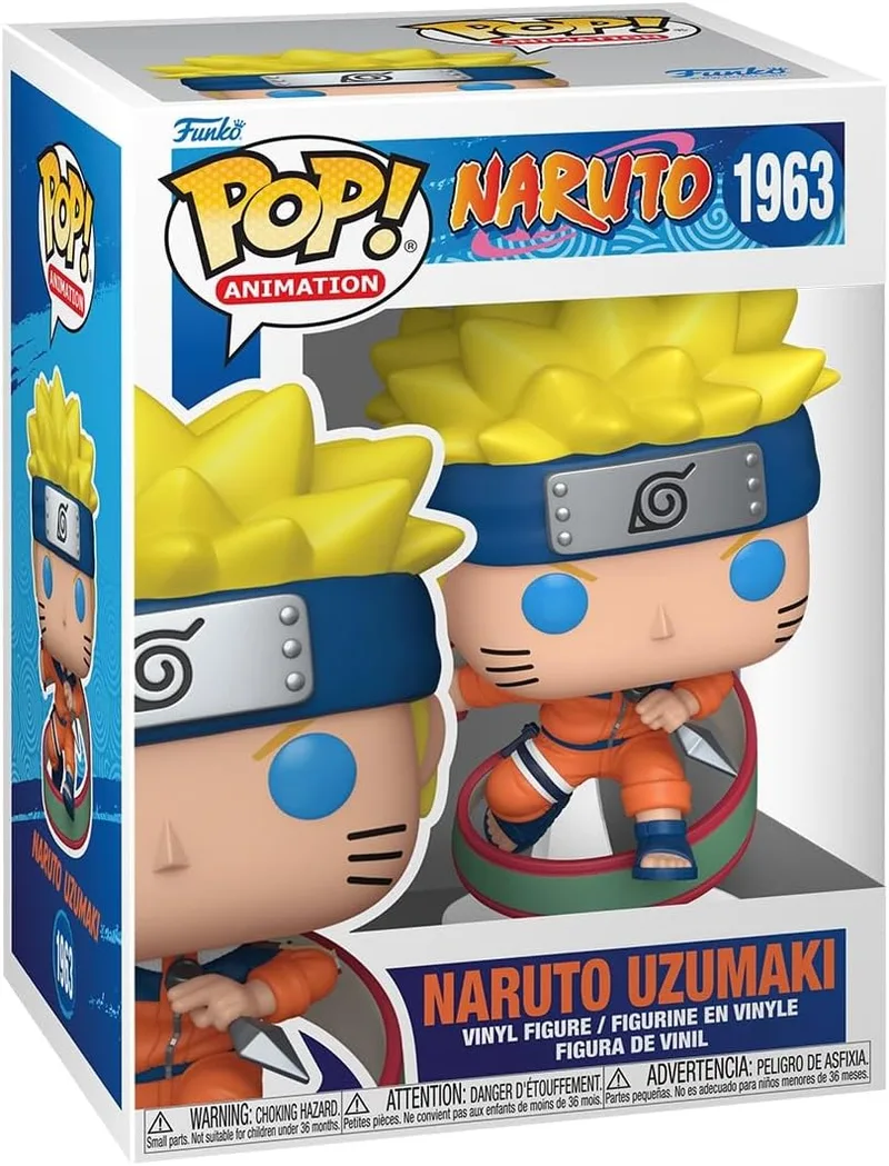 Funko ▫️ Pop! Animation: Naruto Classic - Naruto Uzumaki | Produtos oficiais de anime - Figura de vinil colecionável para decoração - Presente geek de aniversário