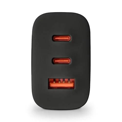 NGS ▫️ Bud 65W - Carregador de parede GAN de 65 W, 3 portas: 2 USB-C + USB-A 6