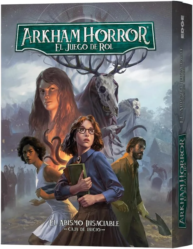 Asmodee ▫️ Arkham Horror: O Abismo Insaciável - Caixa Inicial, Jogo de RPG