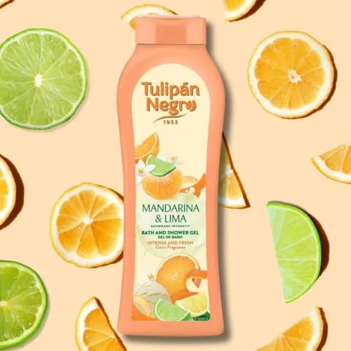 TULIPAN NEGRO ▫️ Tulipán Negro Gel de Banho de Tangerina e Lima, 650 ml 2