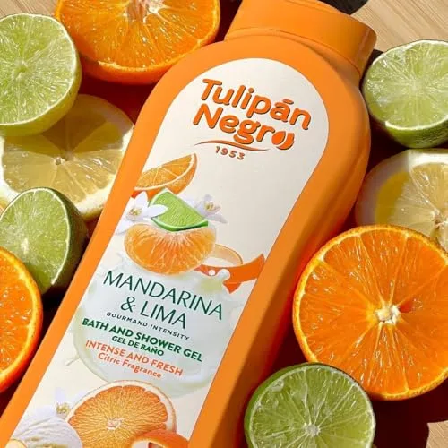 TULIPAN NEGRO ▫️ Tulipán Negro Gel de Banho de Tangerina e Lima, 650 ml 3