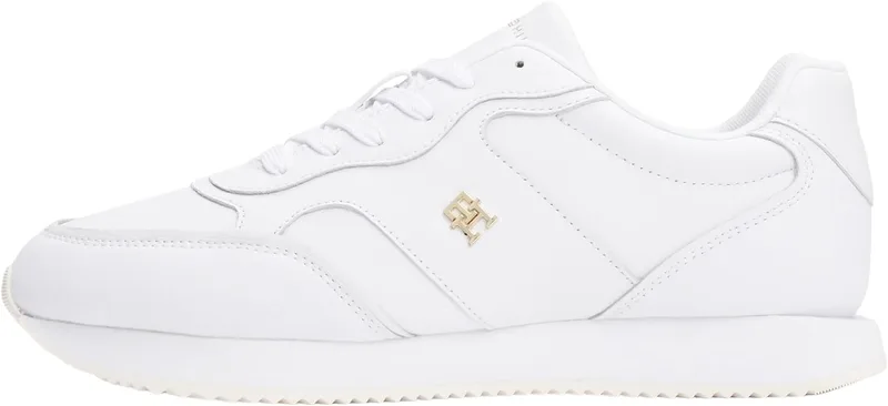 Tommy Hilfiger ▫️ Ténis de couro Runner para mulher